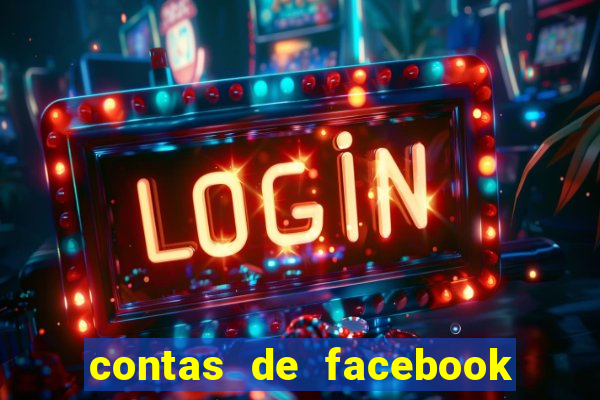 contas de facebook abandonadas com senha e email